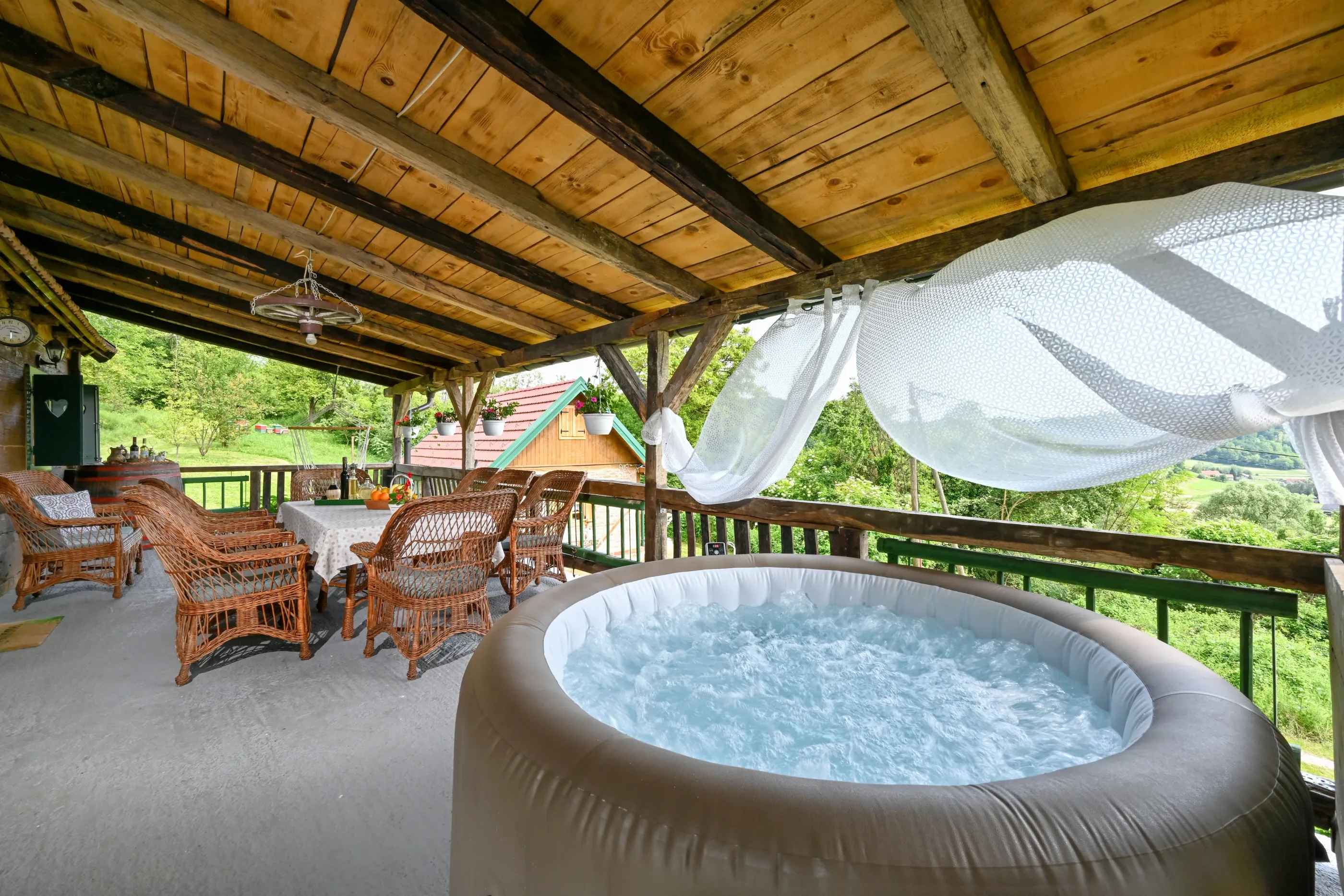 Wellness Jacuzzi Kuca Za Odmor Zagorje