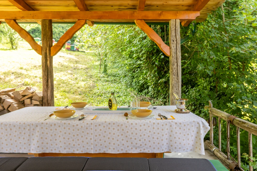 Lunch In Garden House Zagorje